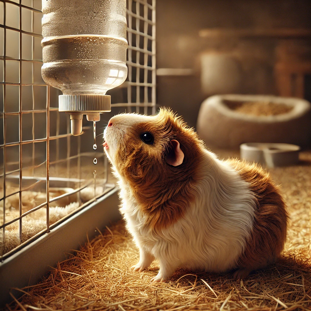 モルモットのが水をよく飲む理由とは？よくある原因と対策のまとめ